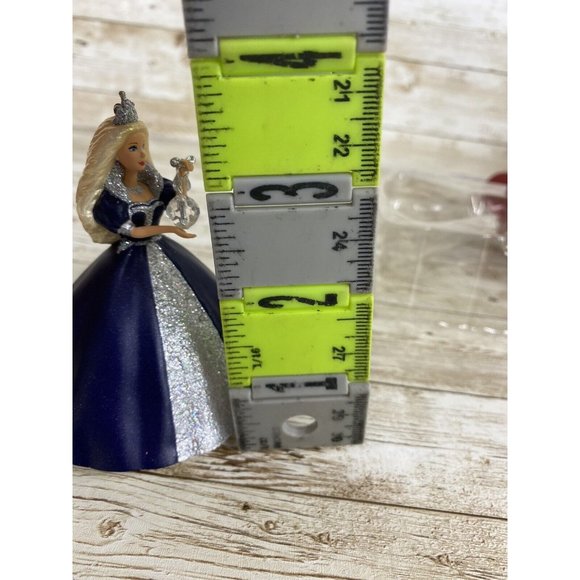 Vtg 1999 Hallmark Keepsake - Barbie As The Millennium Princess Ornament Y2K - Picture 15 of 16